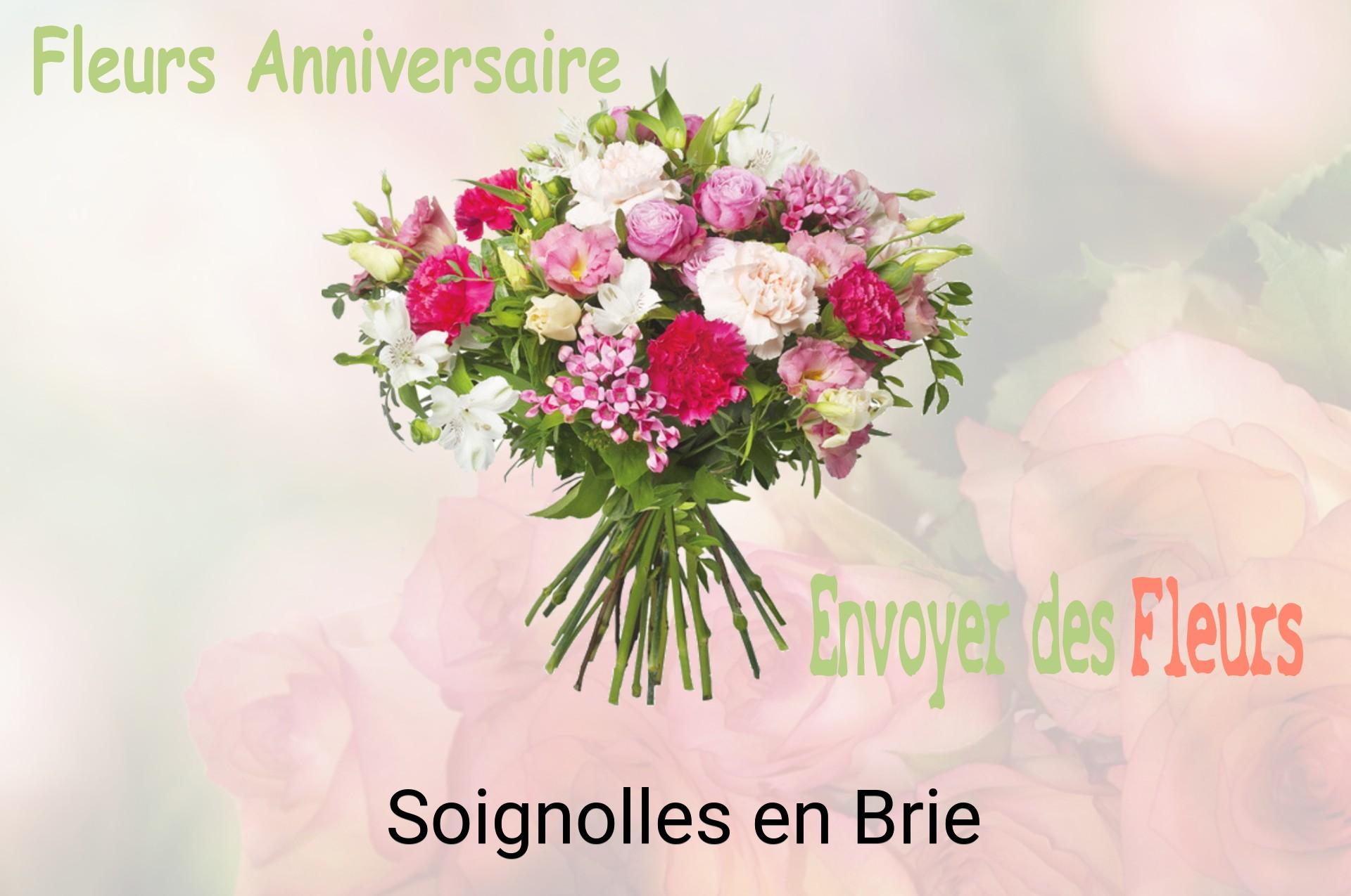 Bouquet de fleurs d’anniversaire livré à Soignolles-en-Brie