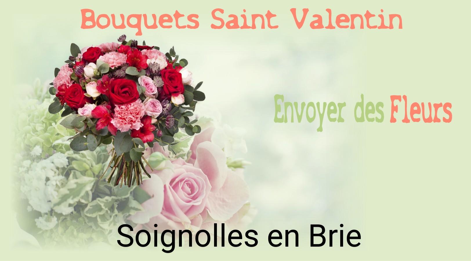 Roses de Saint-Valentin livrées à Soignolles-en-Brie